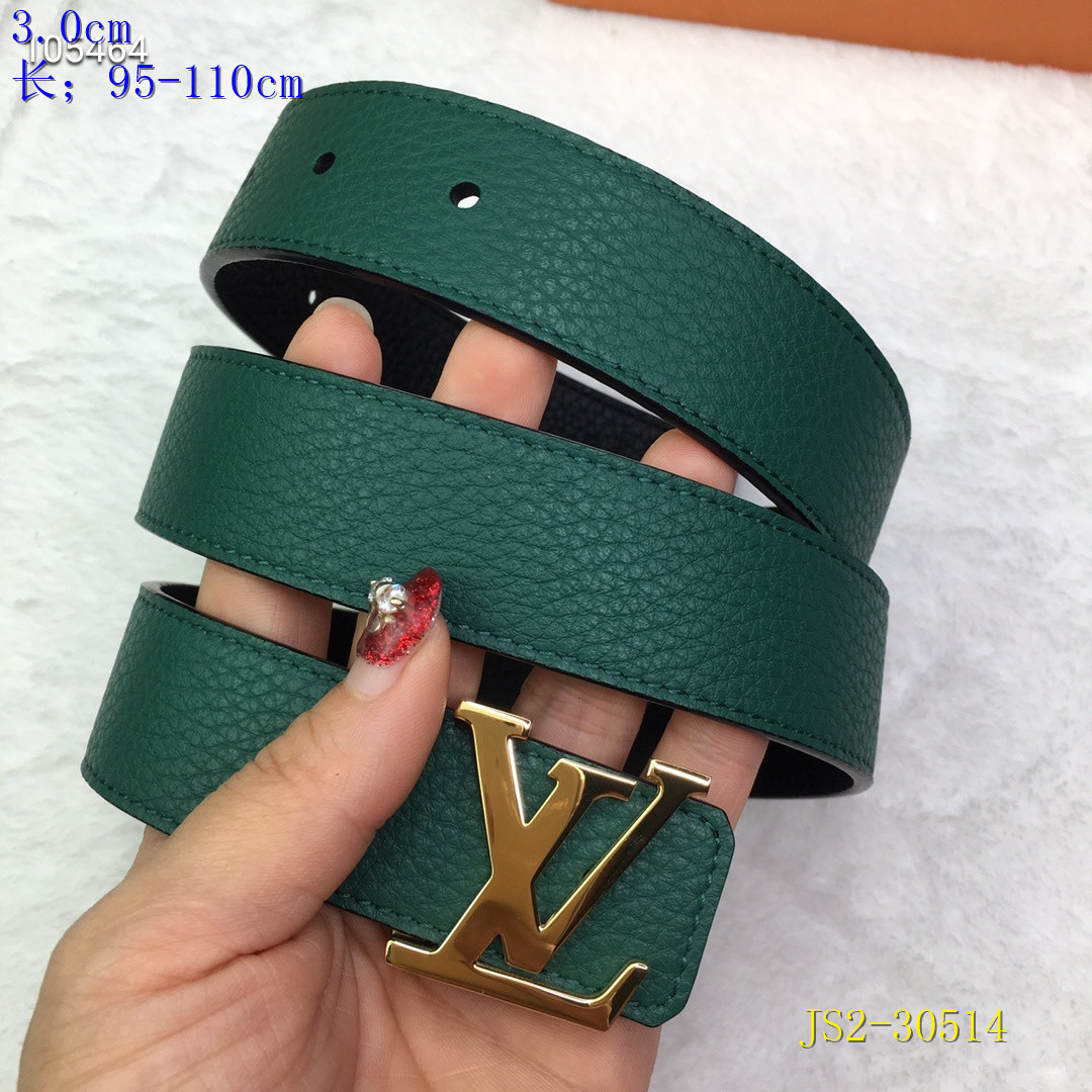 LV Belts 3.0 cm Width 213